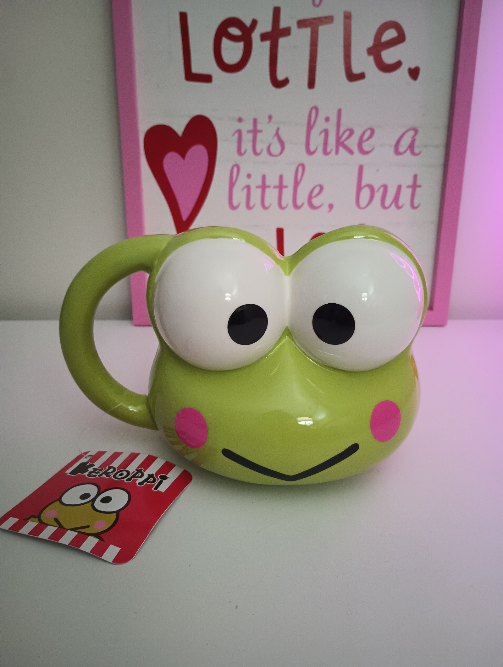 Keroppi mug. Brand New.Hand Wash Only.