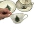 Cuthbertson Original Christmas Green Band Tea Cup Saucer Set Of 4 England