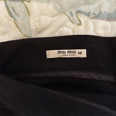 MIU MIU skirt wool