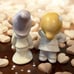 Lenox Disney Snow White's Dopey & Sneezy Salt Shakers
