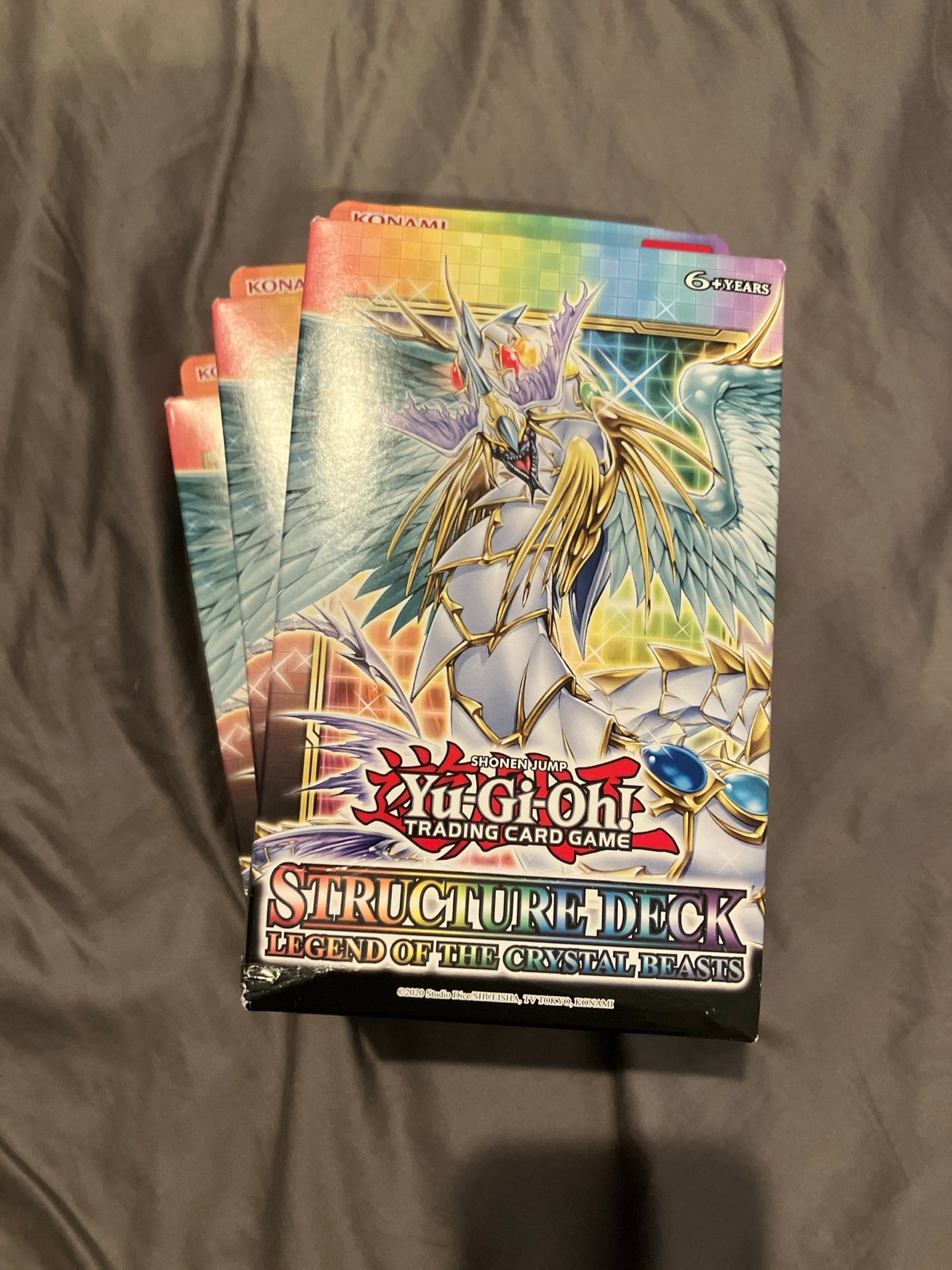 Yu-Gi-Oh crystal beast structure deck x3