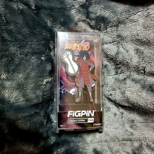 NYCC 2021 EXCLUSIVE FiGPiN NARUTO SHIPPUDEN MADARA UCHIHA PIN - LE 2000