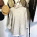 PHILOSOPHY heathered grey beige turtle neck sweater