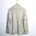 PHILOSOPHY heathered grey beige turtle neck sweater