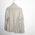 PHILOSOPHY heathered grey beige turtle neck sweater