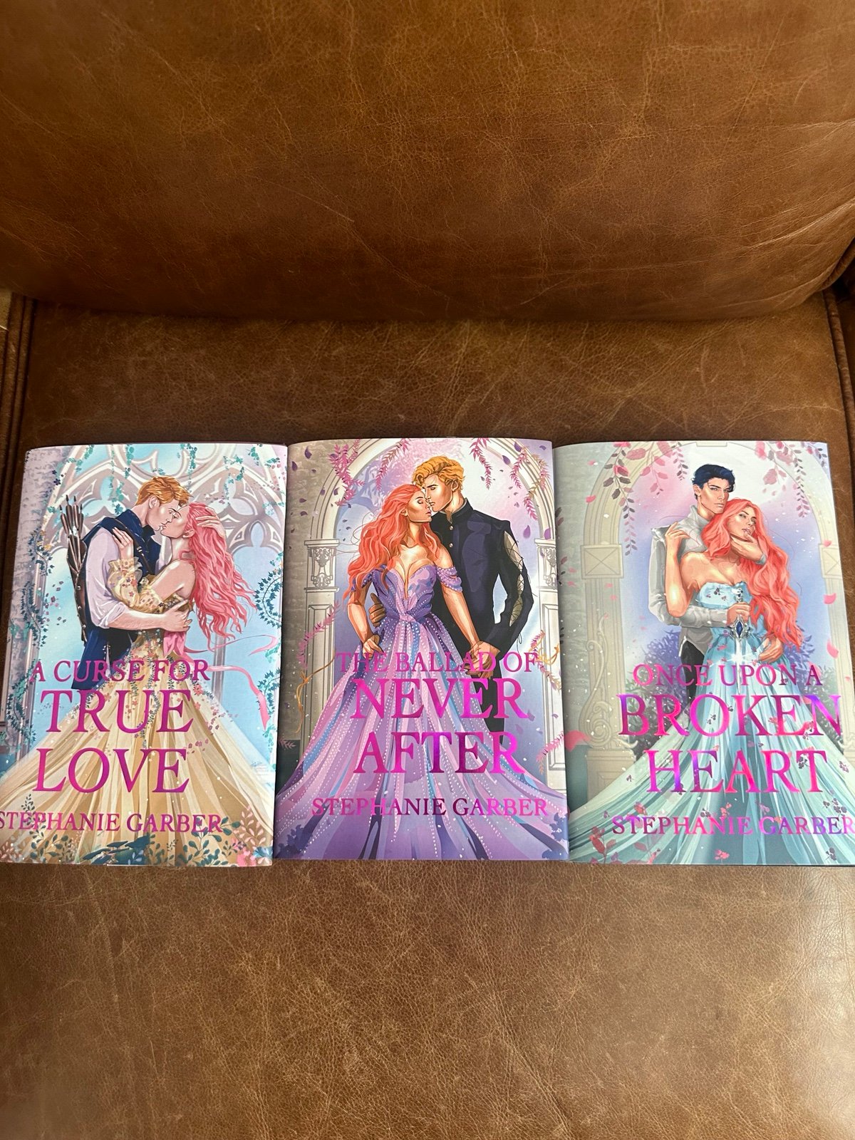 Once upon a broken heart signed special edition set w/ dust jackets
