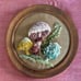 Vintage Large Mushroom Embroidery 3D Effects