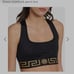 Versace Greca Border Sports Bra