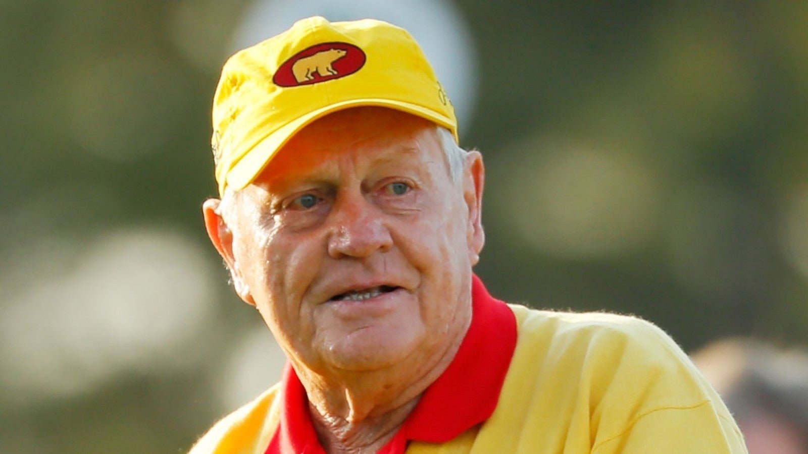Jack Nicklaus Play Yellow Masters Hat Very Rare