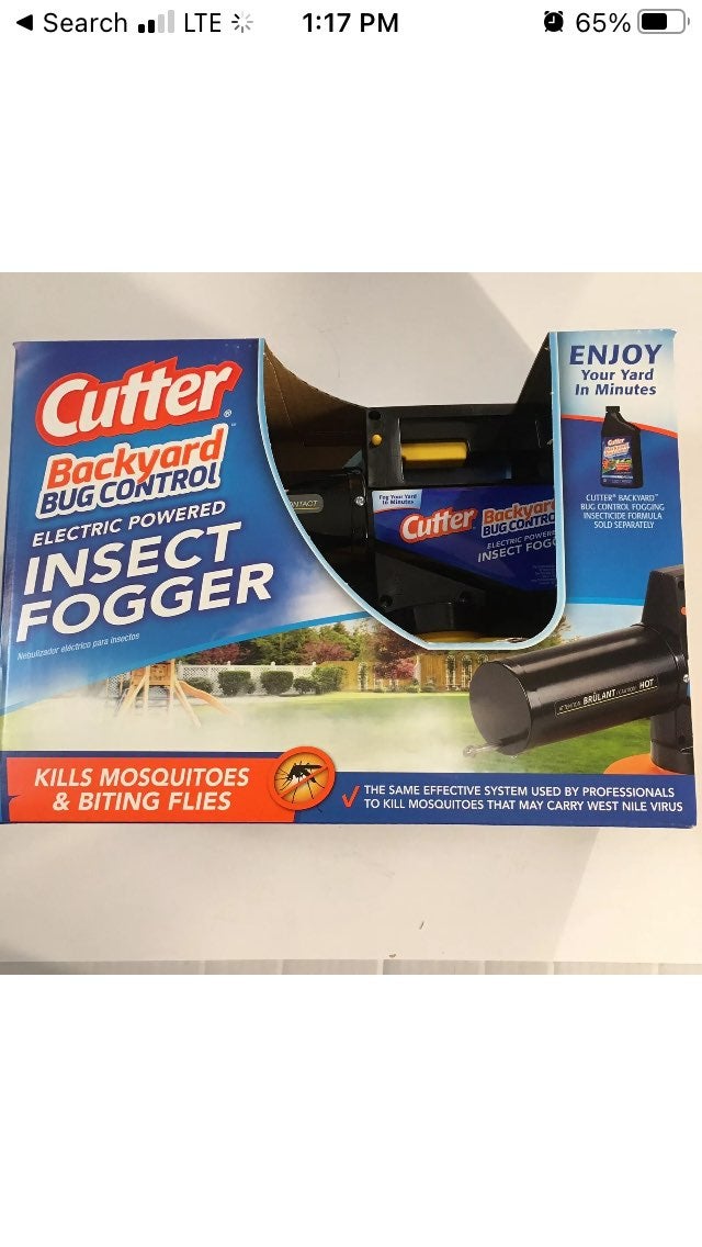 MOSQUITO FOGGER ~ Backyard Bug Control ~ ELECTRIC ~ CUTTER ~ USA!