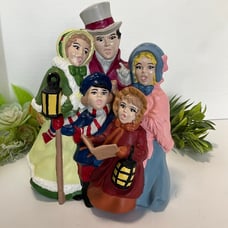Ceramic Christmas Carolers