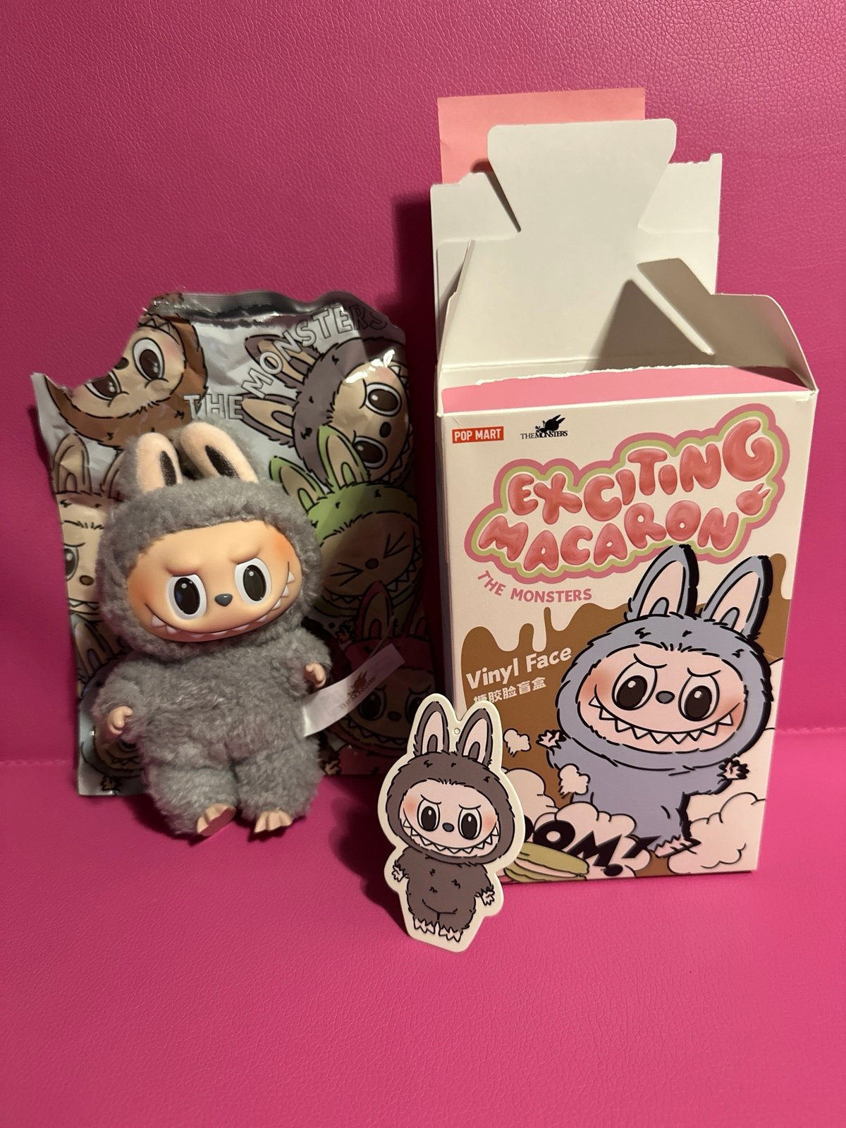 POP MART LABUBU THE MONSTERS Exciting Macaron Series Plush