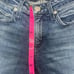 AMO DENIM STIX CROP JEANS size 25