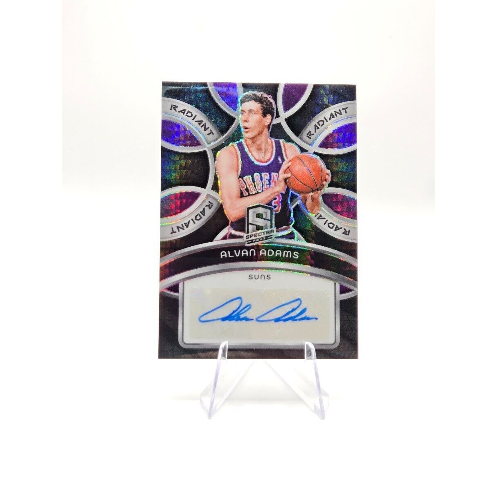 Alvan Adams 2023-24 Panini Spectra Radiant Auto International SP 10/10 #RS-AVA