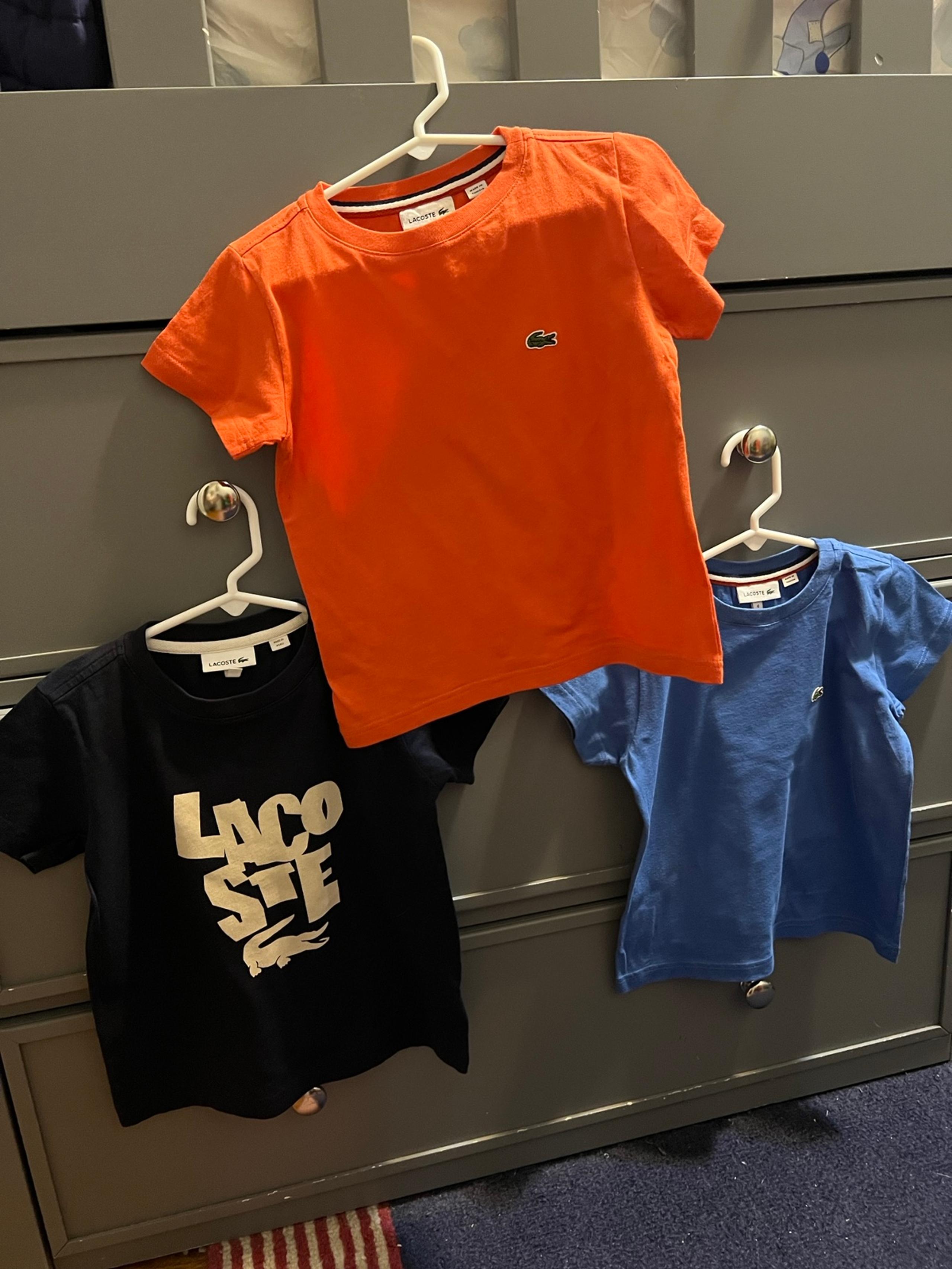 Lacoste Little Boys TShirts-BUNDLE