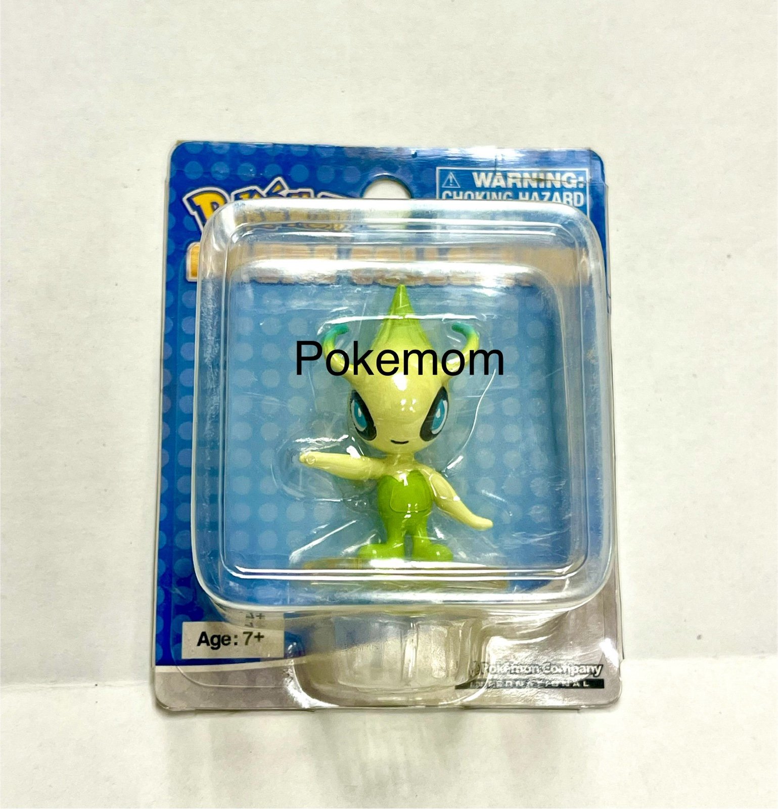 Pokémon 2 Figurine: Celebi Figure Collection TOMY Nintendo 2010 Rare