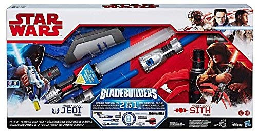 Star Wars Blade Builders Path of Force Mega Pack Blue Jedi Red Sith Mode 8 Pcs