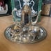 International silver company silver plated four piece coffee set pot creamer