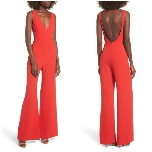 Wayf Curtis Red Jumpsuit - XL