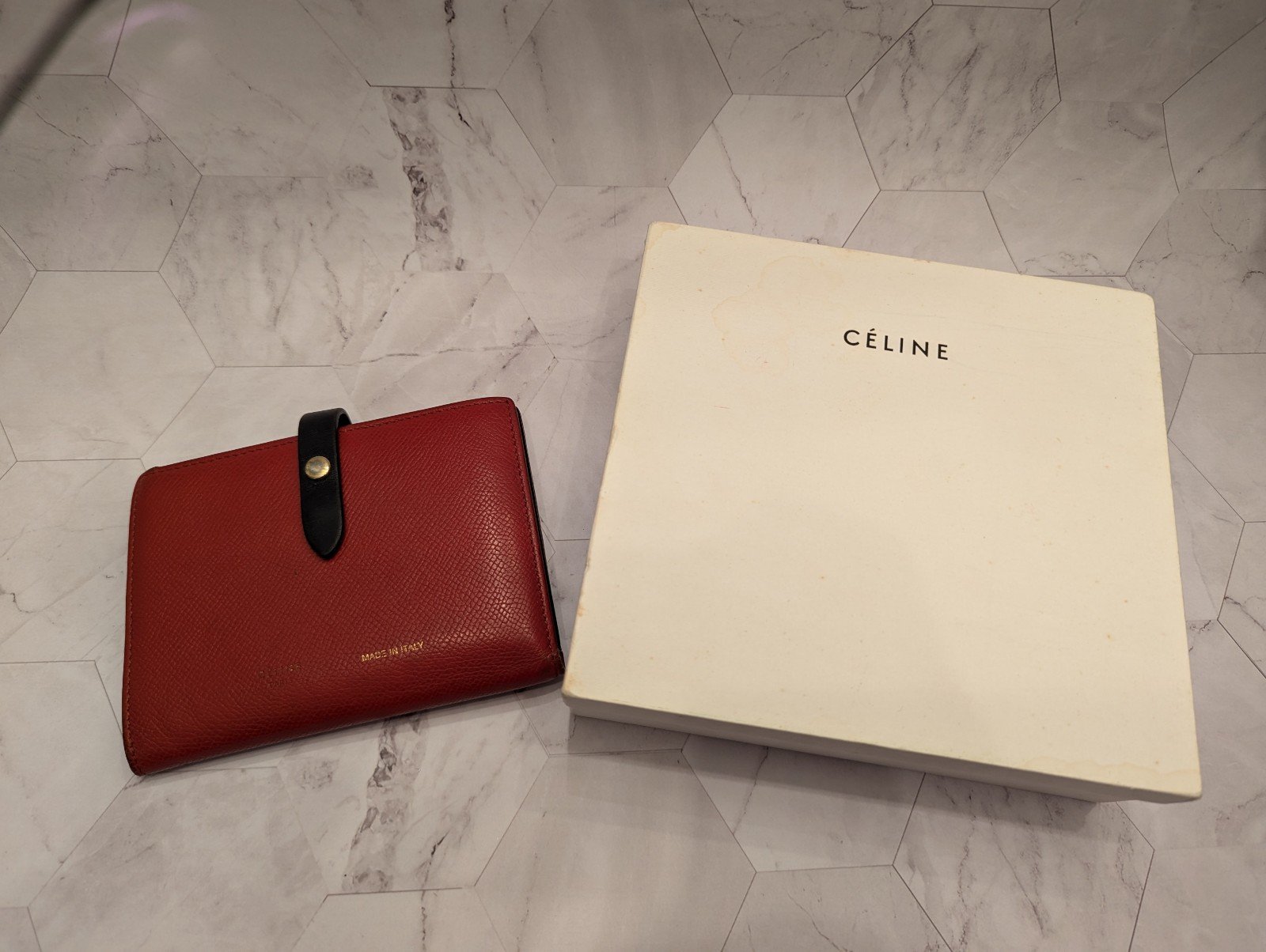 Celine Calfskin Smooth Wallet
