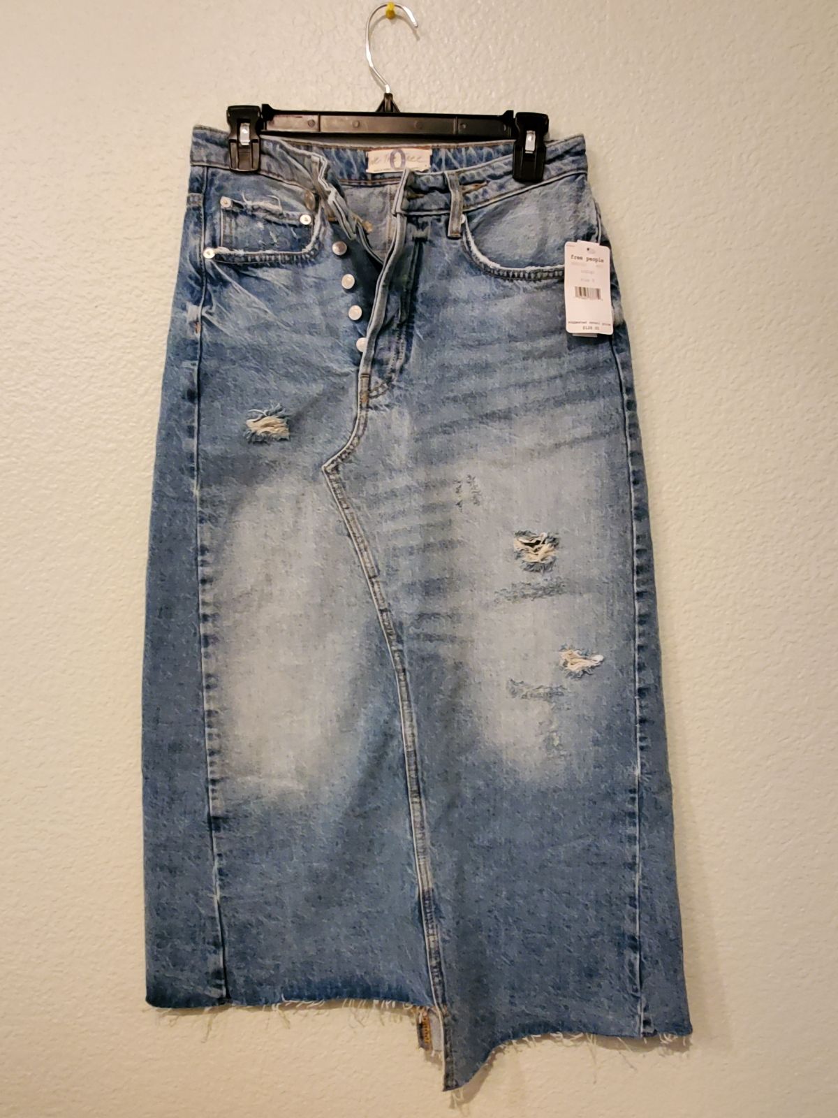 Free people Denim Skirt