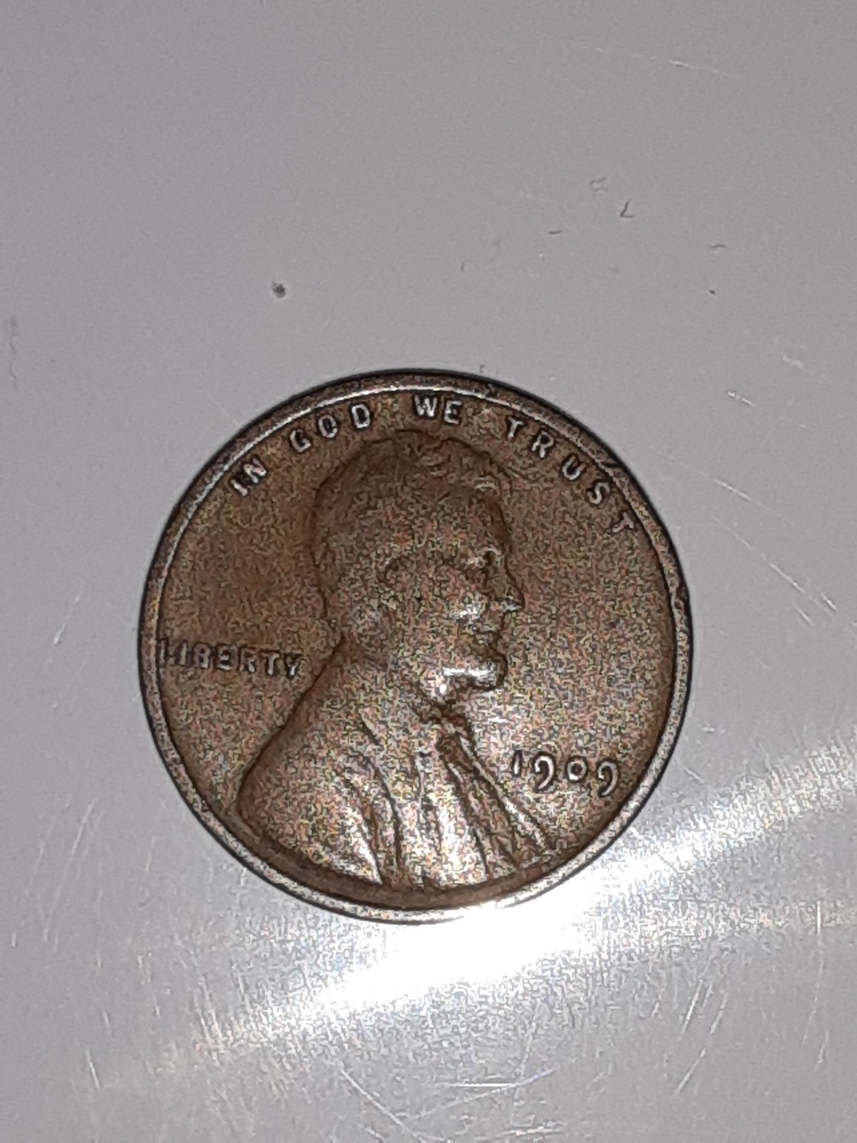 1909 VDB penny
