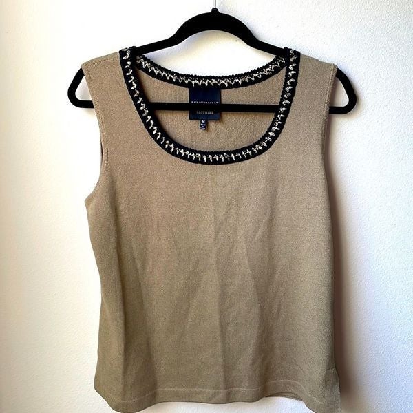 NWT Ming Wang Sapphire Tank Top
