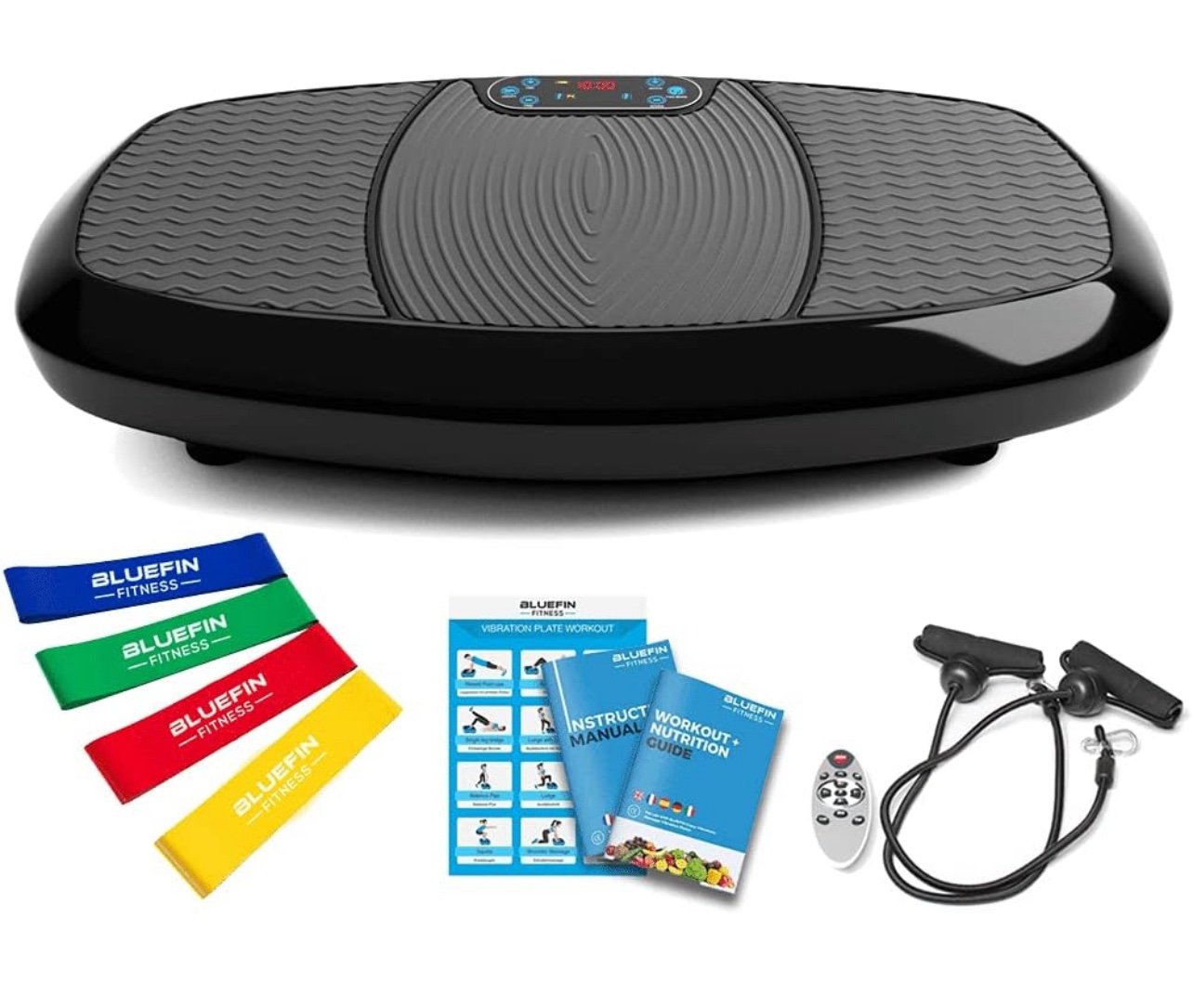 Bluefin Fitness Dual Motor 3D Vibration Platform | Oscillation, Vibration + 3D M