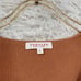 DEMYLEE Sleeveless Knit Orange S Elegant Classy Versatile