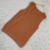 DEMYLEE Sleeveless Knit Orange S Elegant Classy Versatile