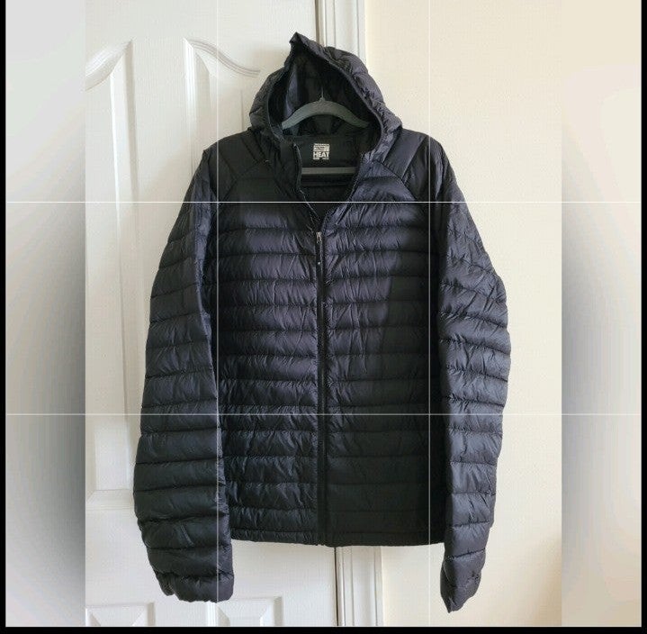 32°Heat puffer men jacket