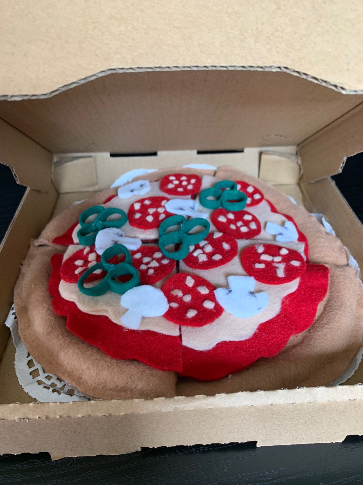 Felt Play Food Activity