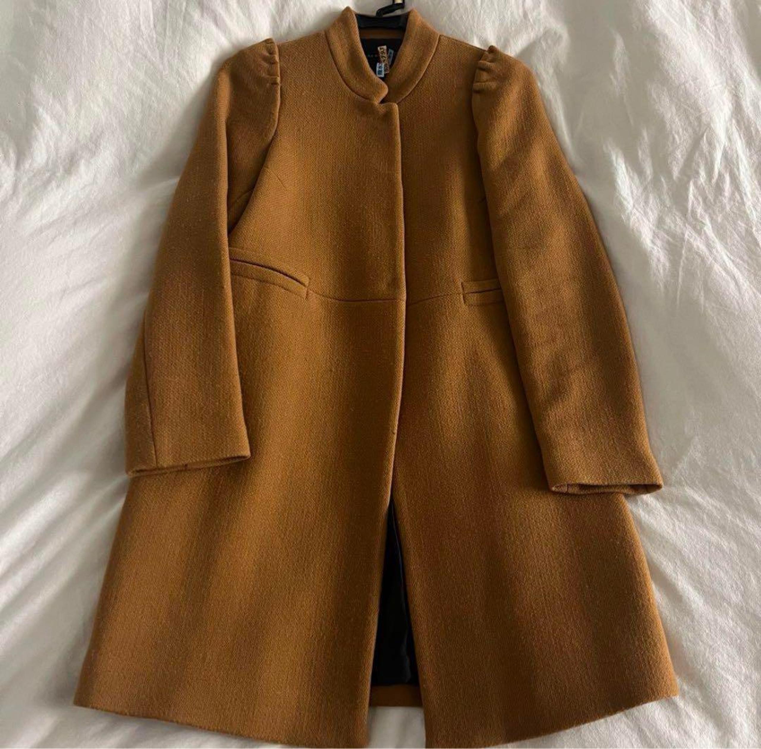 ZARA/Coat/Mustard