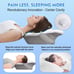 Cervical Pillow for Neck Pain Relief Orthopedic Neck Support Pillow for Side