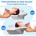 Cervical Pillow for Neck Pain Relief Orthopedic Neck Support Pillow for Side
