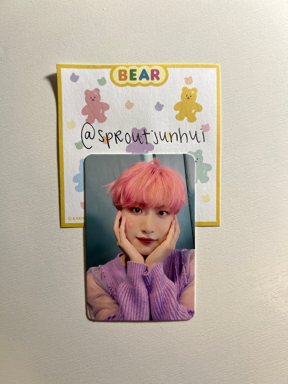 ATEEZ Seonghwa FEVER PT 3 MAKESTAR VER 3 POB PHOTOCARD