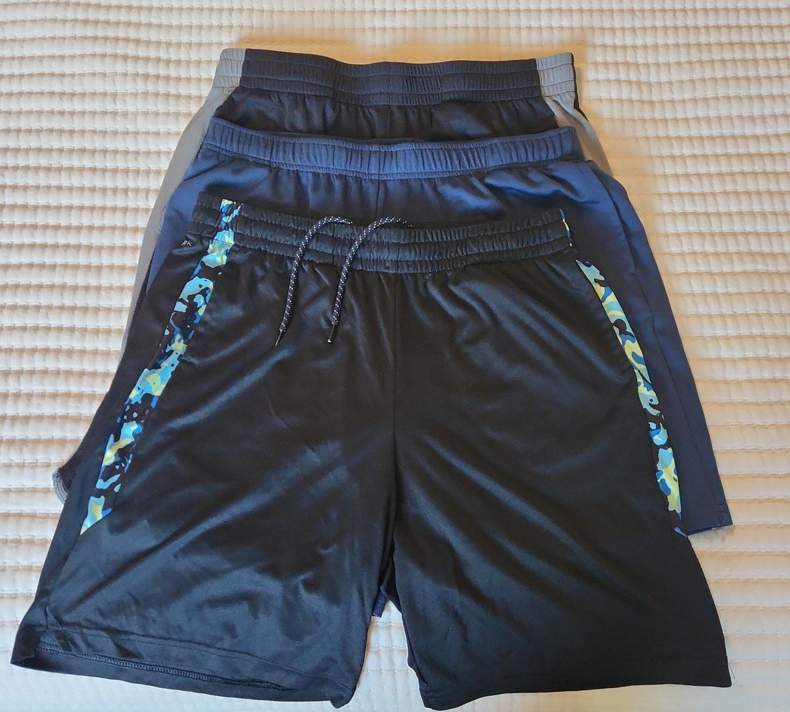 Mens Basketball Shorts Size L Tek Gear 3 Pair Lot