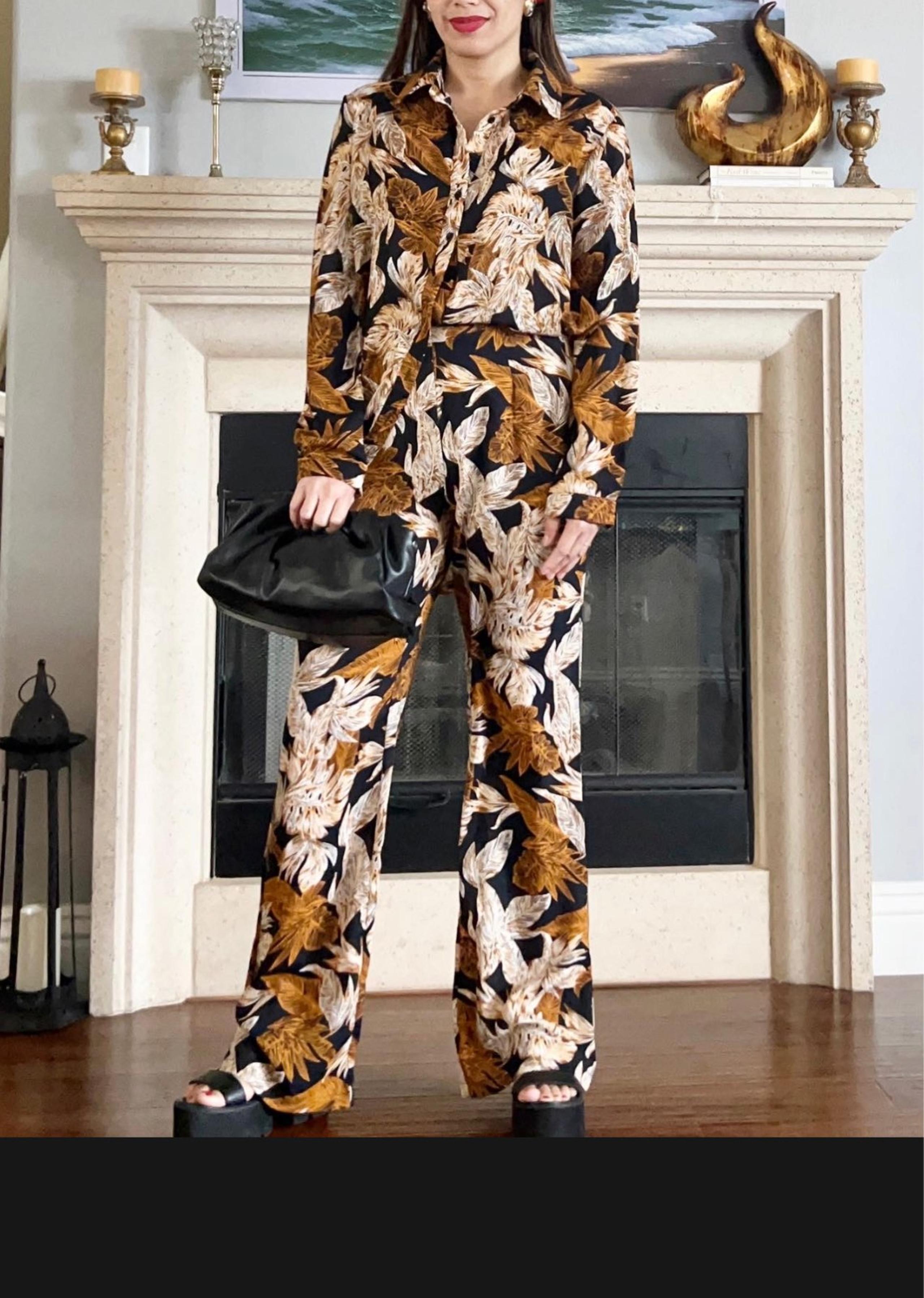 Set of pretty little thing trousers & top very pretty