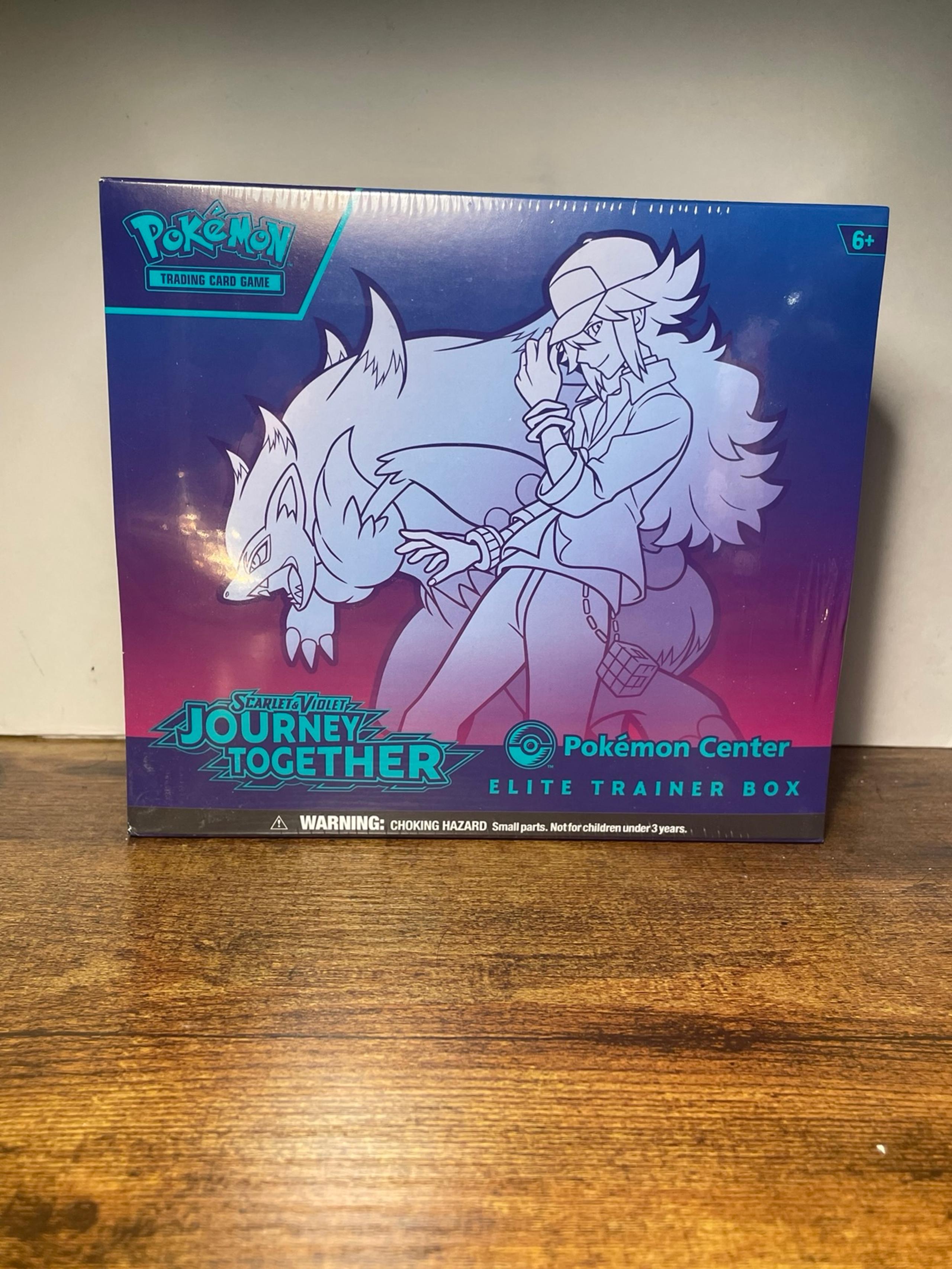 Journey Together Pokemon Center Elite trainer box