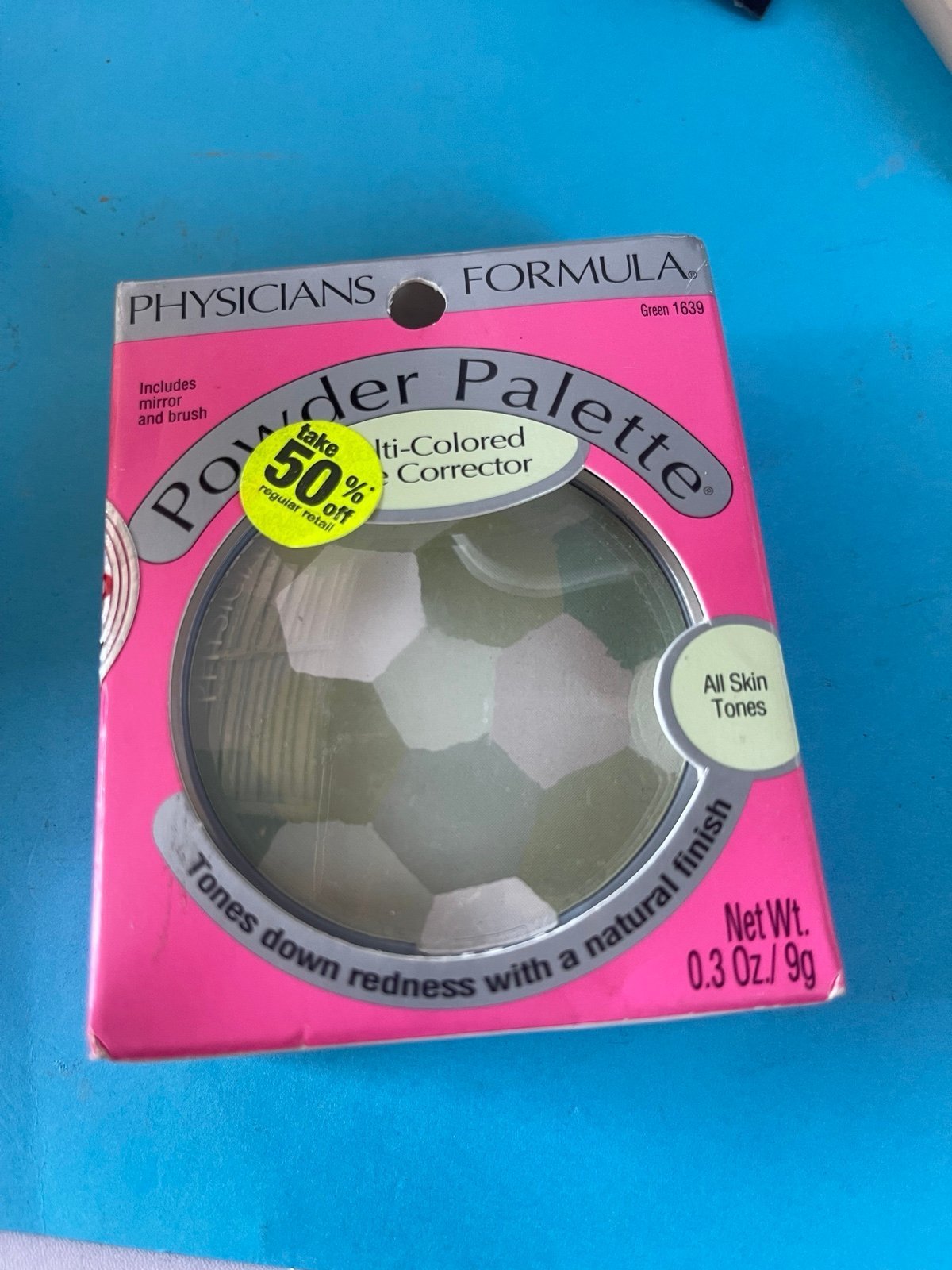 2x PHYSICIANS FORMULA Powder Palette FACE CORRECTOR #1639 GREEN