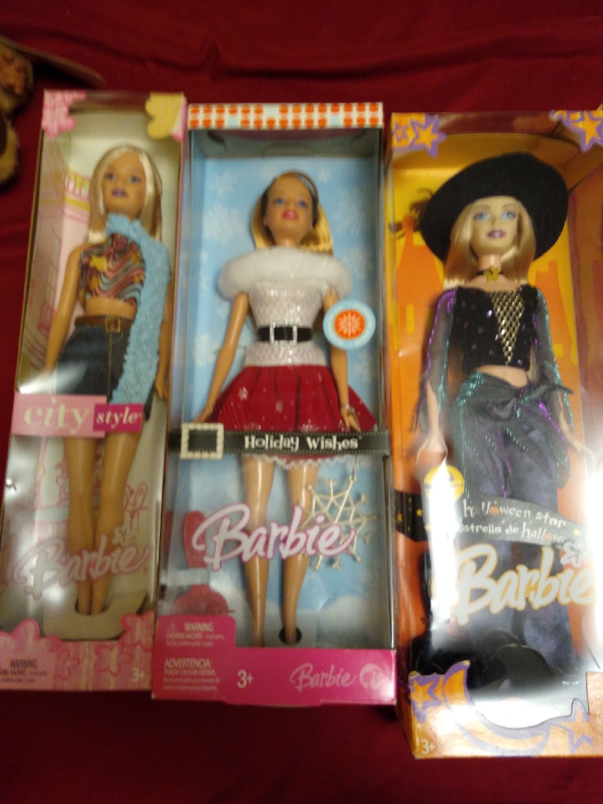 Barbie 3 special little barbies never ta