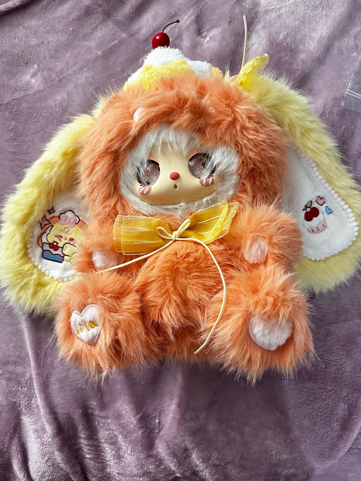 Liila's Masquerade Party With My Girl 600% V3, Candy Chef Orange & Yellow Bunny