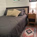 Queen Comforter Set Dark Grey