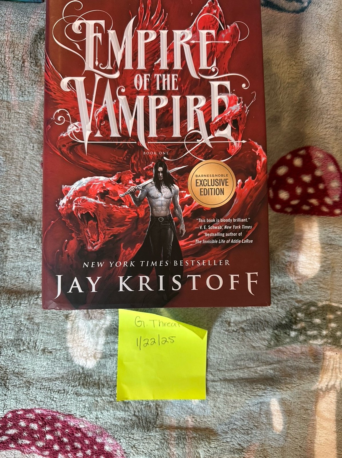Empire of the vampire Barnes and Noble signed edition