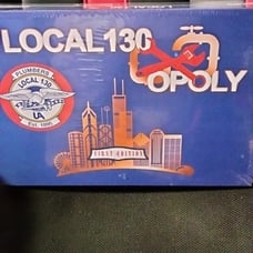 New Chicago Plumbers Union Local 130 Opoly Monopoly Game
