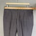 J. Lindeberg Pants Mens 34x30 Grey Cotton Trousers Golf Flat Front