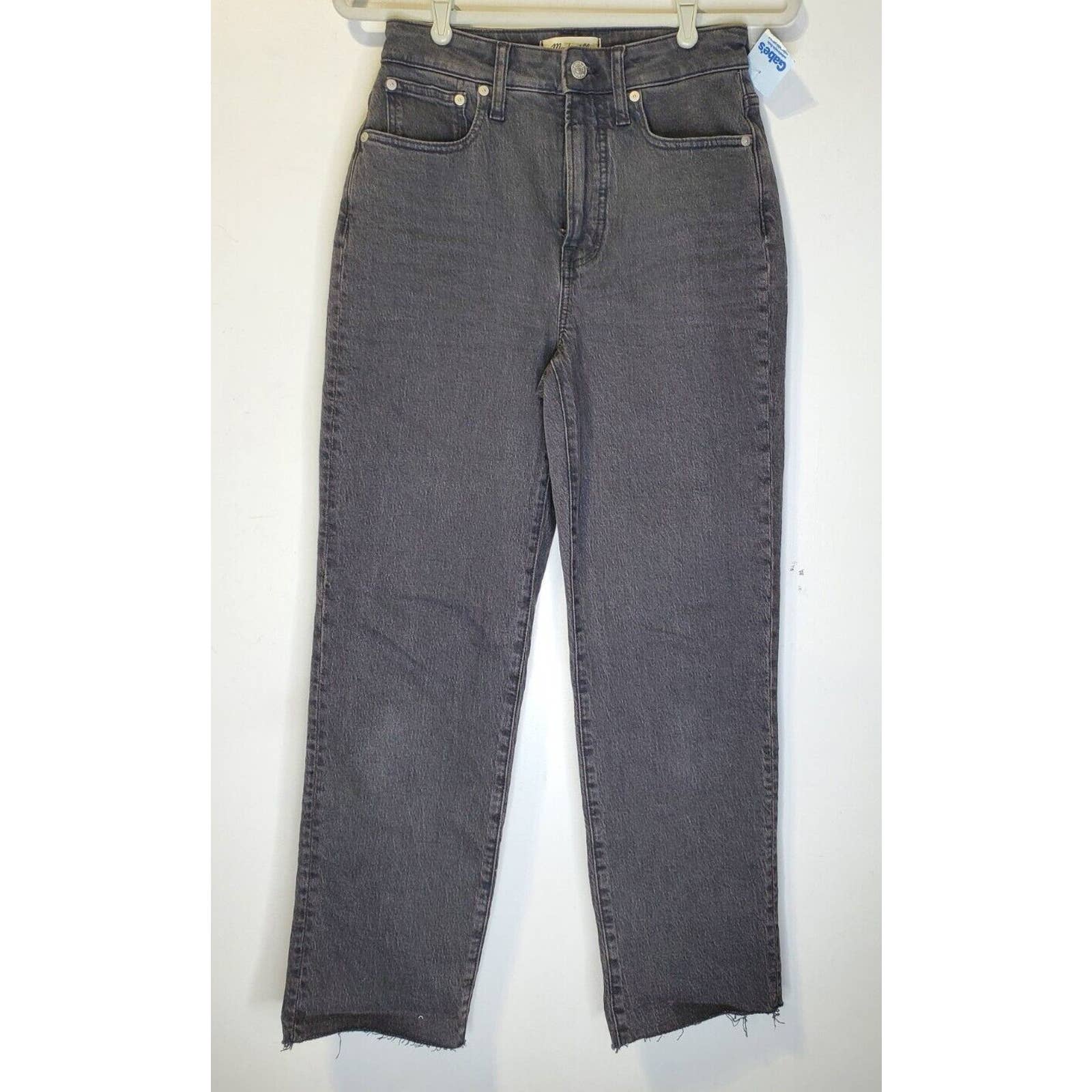 NEW Madewell Size 26 Curvy Perfect Vintage Straight Jean Classic Lunar