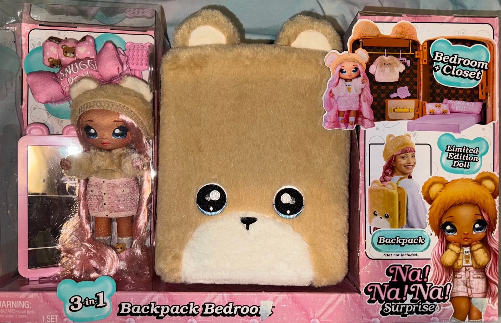 Na!Na!Na! 3 in 1 Surprise Backpack Bedroom Set!!! *DISCONTINUED*