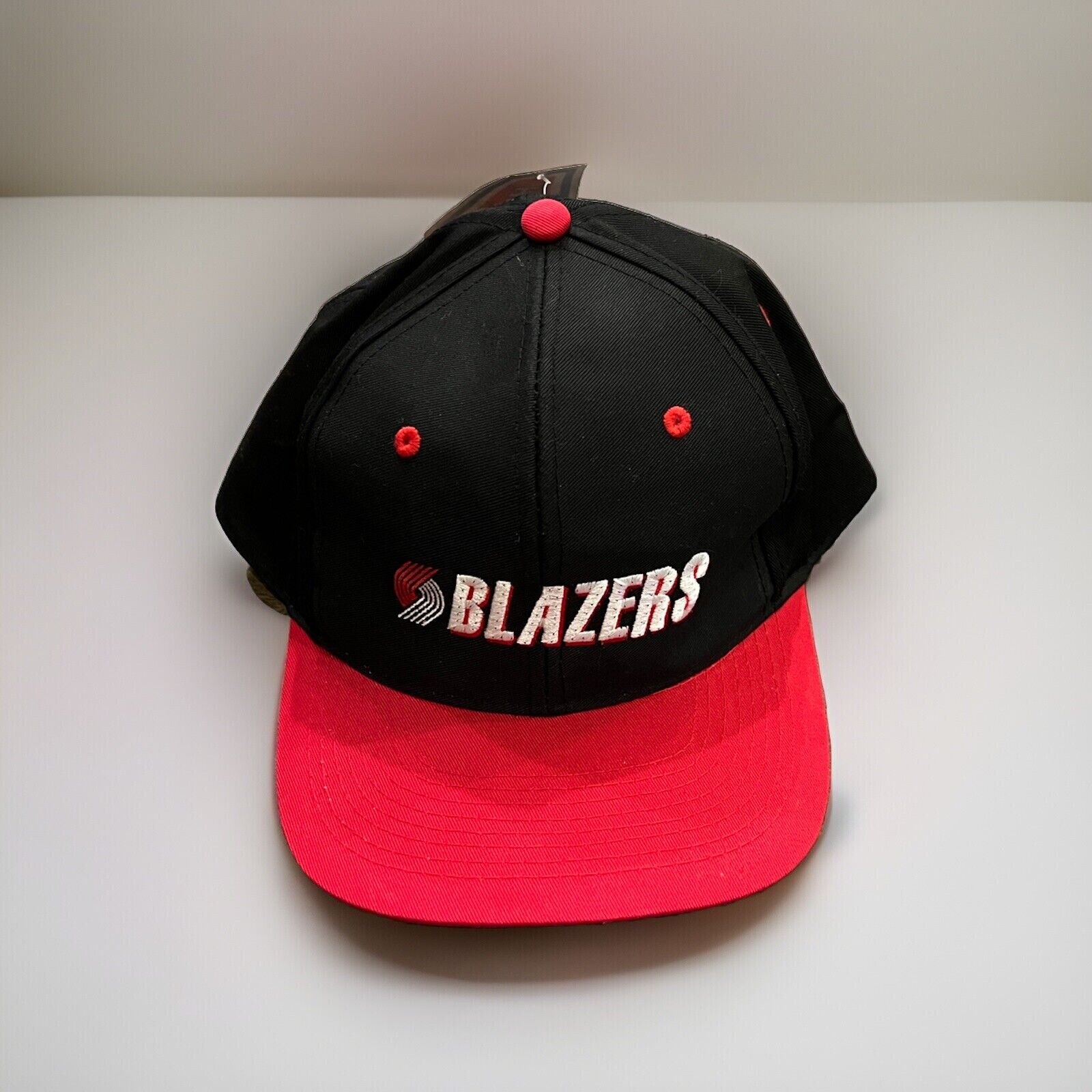 Vintage Logo Athletic Headlights NBA Portland TrailBlazers Snapback Hat Cap NWT