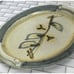 Vintage 1987 Studio Art Pottery Stoneware Tray Japanese Style Salt Glaze Signed
